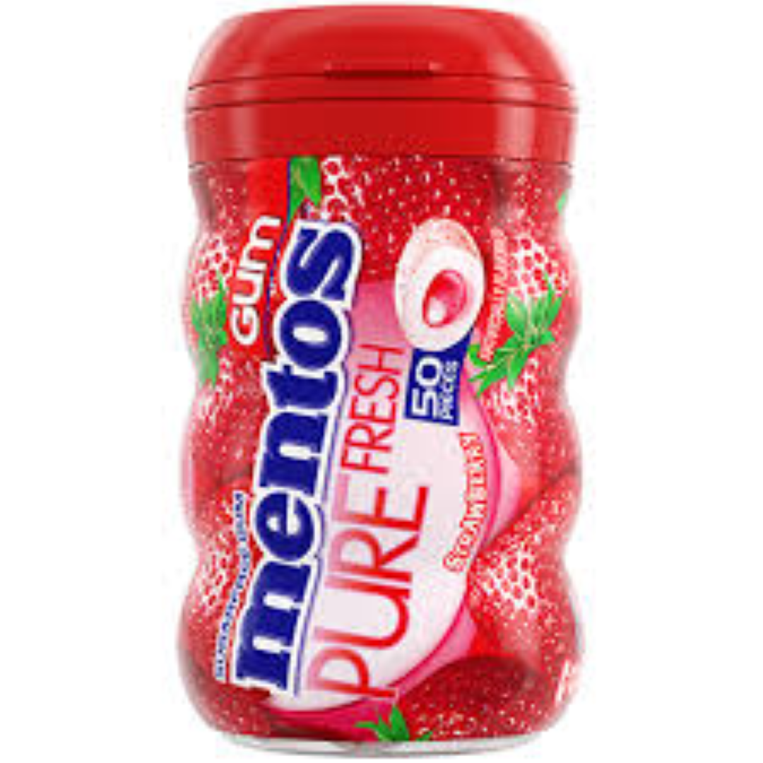 MENTOS P/B STRAWBERRY FRESH BTL 31.5G